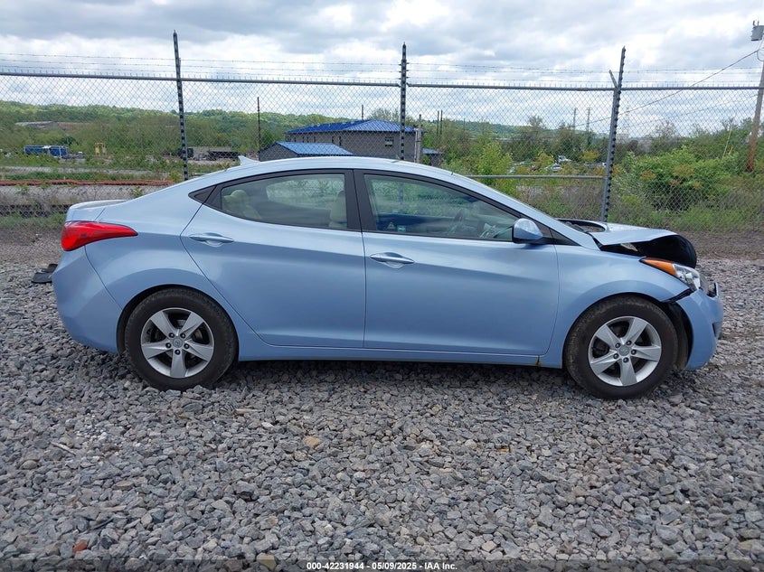 2012 HYUNDAI ELANTRA VIN: KMHDH4AE8CU317402