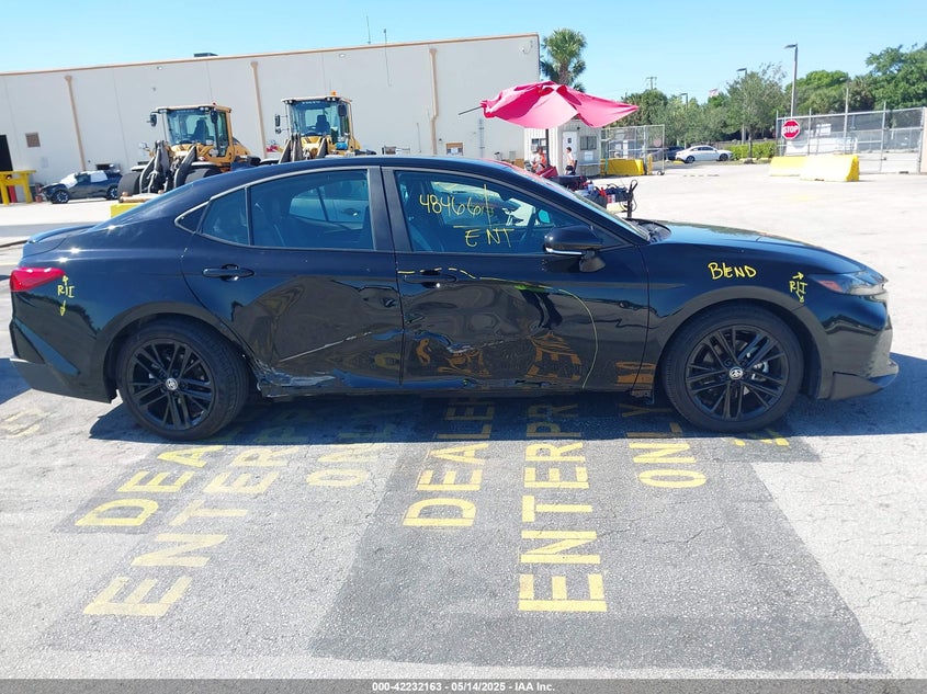 2025 TOYOTA CAMRY VIN: 4T1DAACK4SU077012