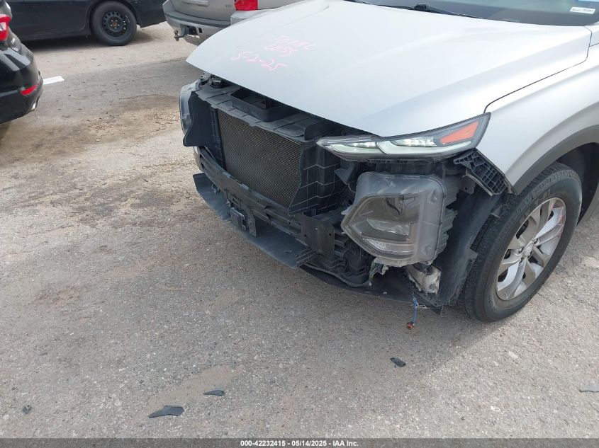 2020 Hyundai Santa Fe Sel VIN: 5NMS33AD7LH228875 Lot: 42232415