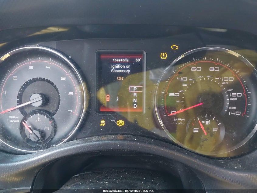 2012 Dodge Charger Slt VIN: 2C3CDXDG5CH158715 Lot: 42232433