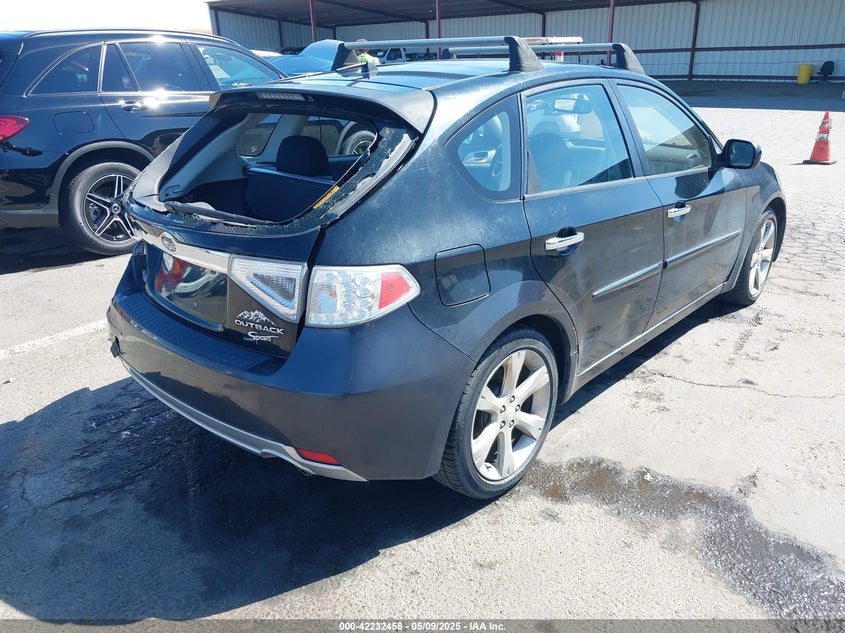 2009 SUBARU IMPREZA OUTBACK SPORT VIN: JF1GH63609H805575