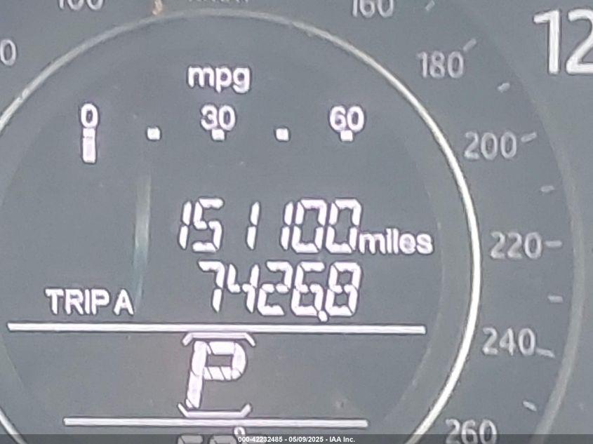 2014 Honda Accord Ex-L VIN: 1HGCR2F88EA177474 Lot: 42232485