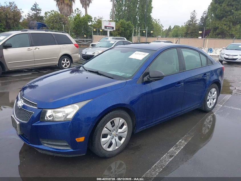 2013 CHEVROLET CRUZE VIN: 1G1PA5SG5D7222140
