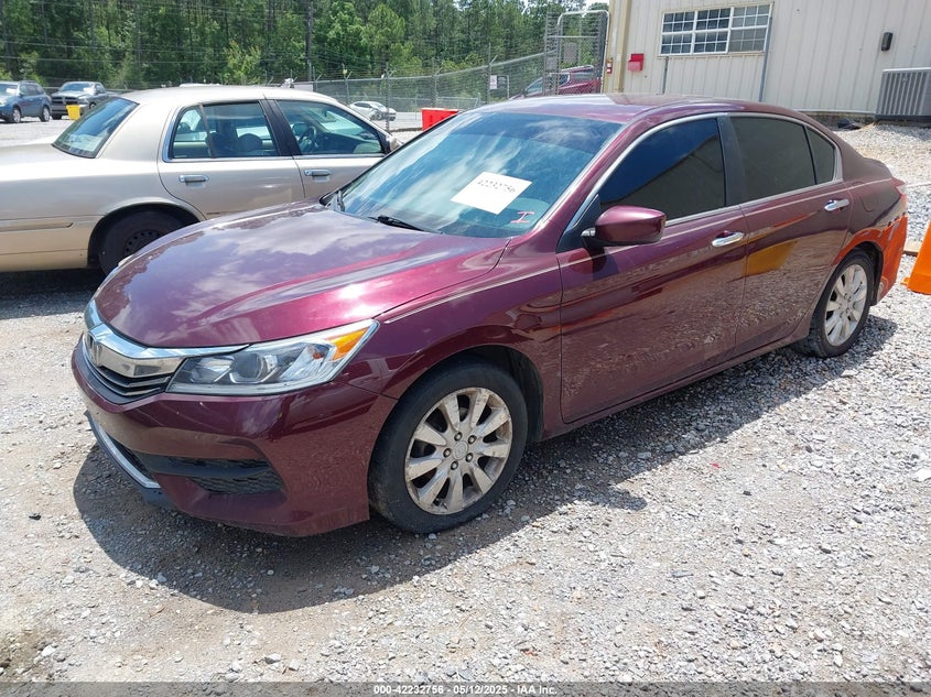 2016 HONDA ACCORD VIN: 1HGCR2F35GA141359