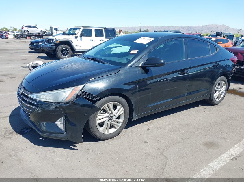 VIN 5NPD84LFXKH411493 2019 HYUNDAI ELANTRA SEL