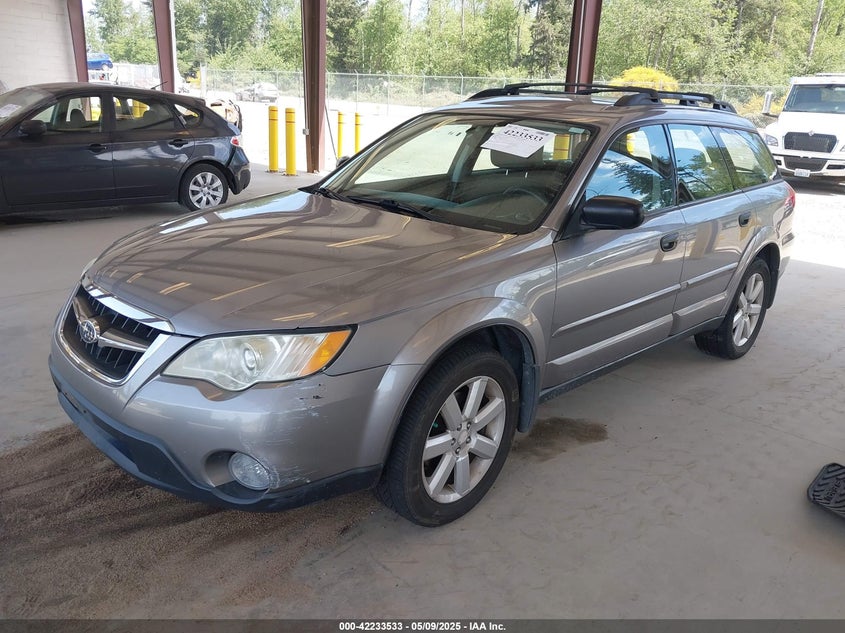 2008 SUBARU OUTBACK VIN: 4S4BP61C887307253