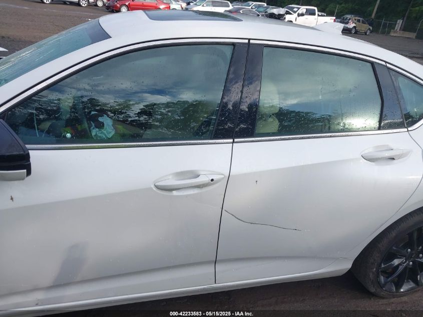 2021 Acura Tlx Technology Package VIN: 19UUB6F45MA01183 Lot: 42233583