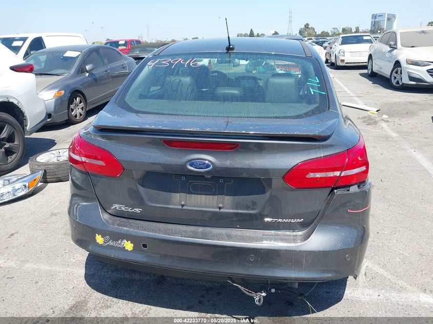 2017 FORD FOCUS VIN: 1FADP3J20HL245542