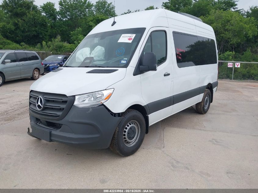 Vin: w1z4kfhy4sp812671, lot: 42726008, mercedes-benz sprinter 2500 standard roof 4-cyl diesel 20252