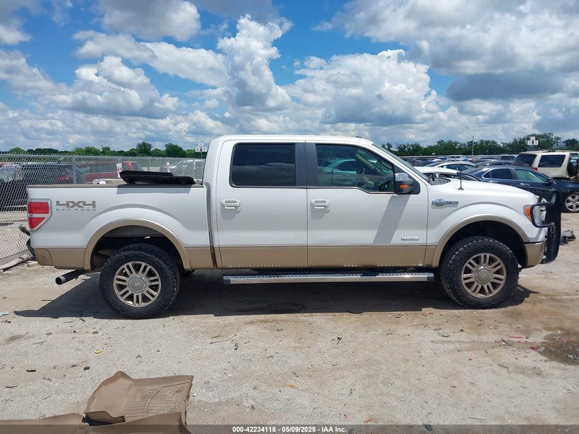 2012 FORD F150 VIN: 1FTFW1ET3CKE18692