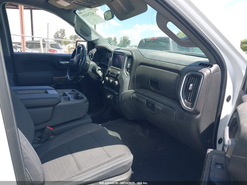 2019 CHEVROLET SILVERADO VIN: 1GCRWDED8KZ272190