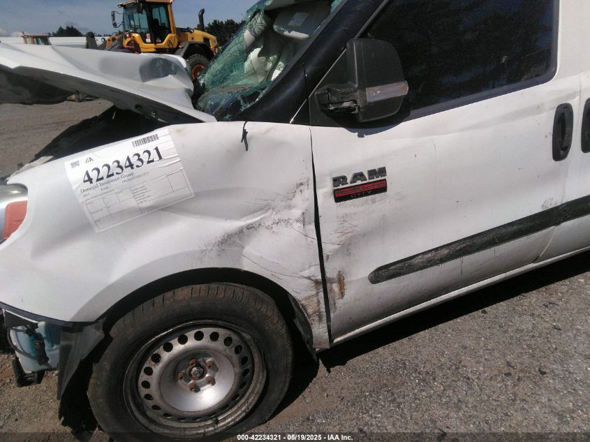 2017 Ram Promaster City Tradesman VIN: ZFBERFAB7H6E49236 Lot: 42234321