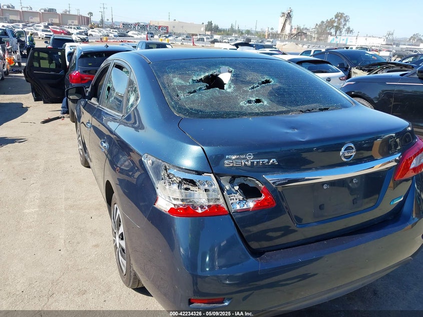 2014 NISSAN SENTRA VIN: 3N1AB7AP1EL637365