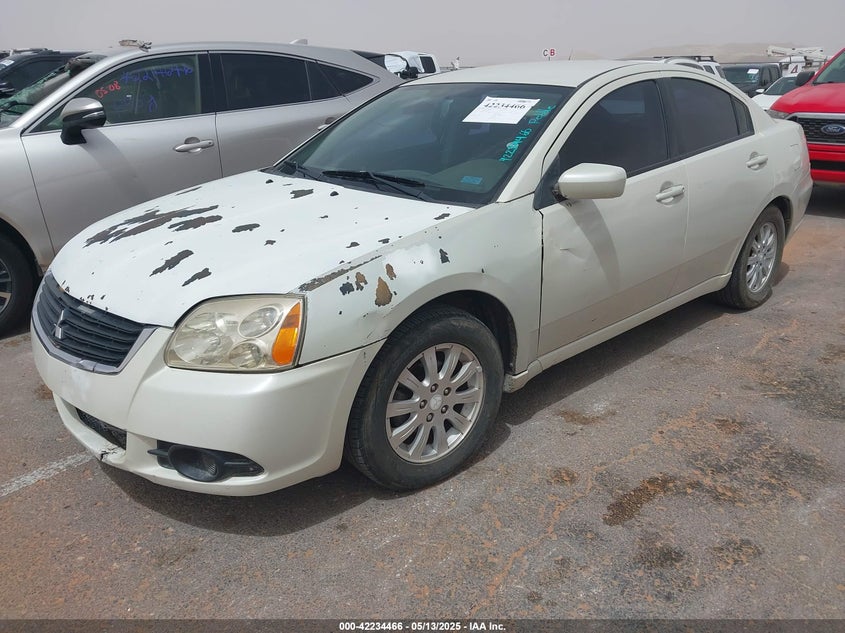 2009 MITSUBISHI GALANT VIN: 4A3AB36F69E027907