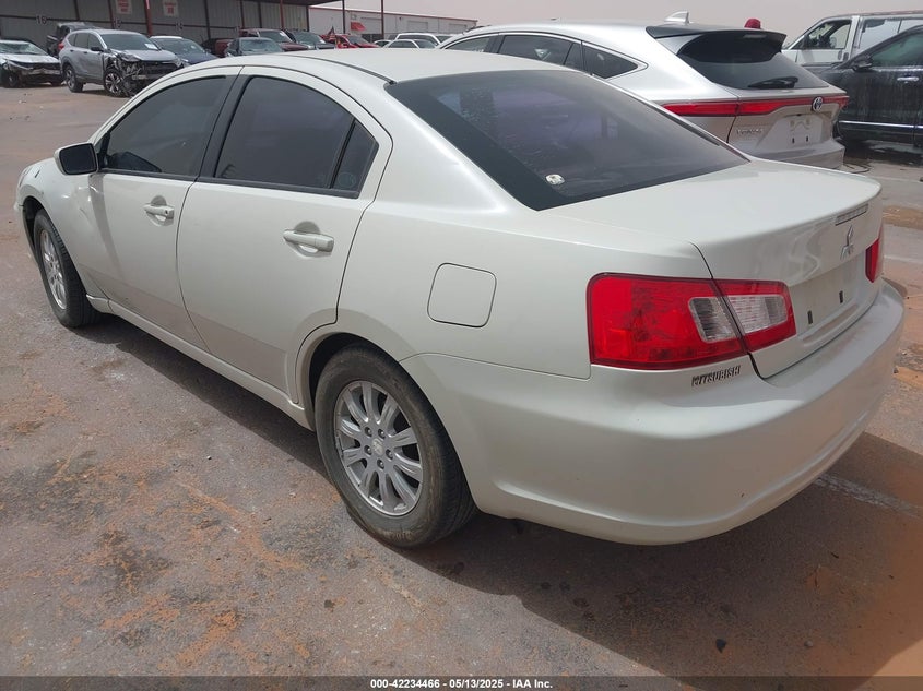 2009 MITSUBISHI GALANT VIN: 4A3AB36F69E027907