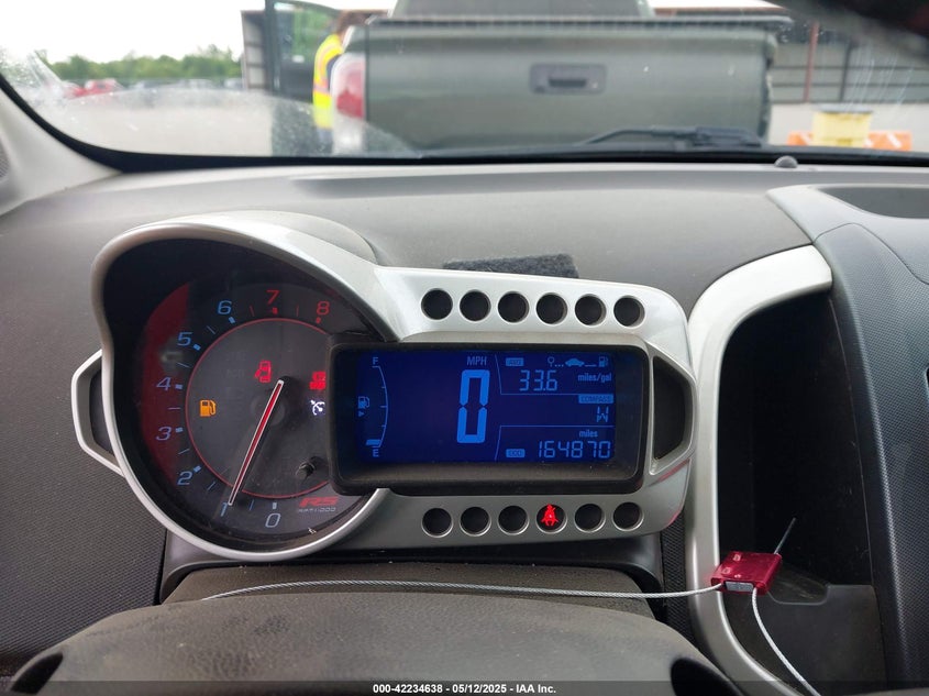 2013 CHEVROLET SONIC VIN: 1G1JH6SB5D4158355