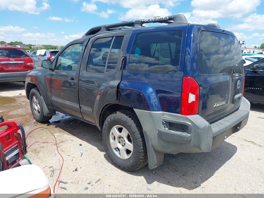 2006 NISSAN XTERRA VIN: 5N1AN08UX6C525387