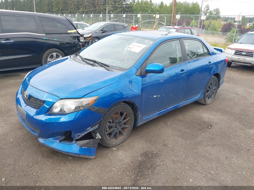 2009 TOYOTA COROLLA VIN: 1NXBU40EX9Z132944