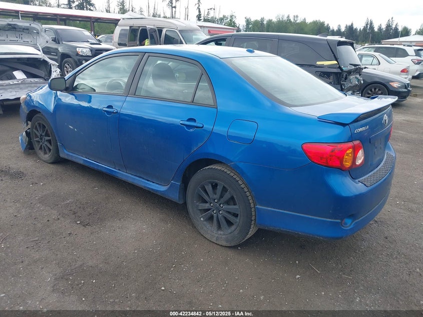2009 TOYOTA COROLLA VIN: 1NXBU40EX9Z132944