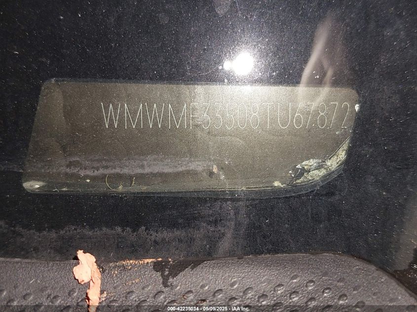 2008 Mini Cooper VIN: WMWMF33508TU67872 Lot: 42235034