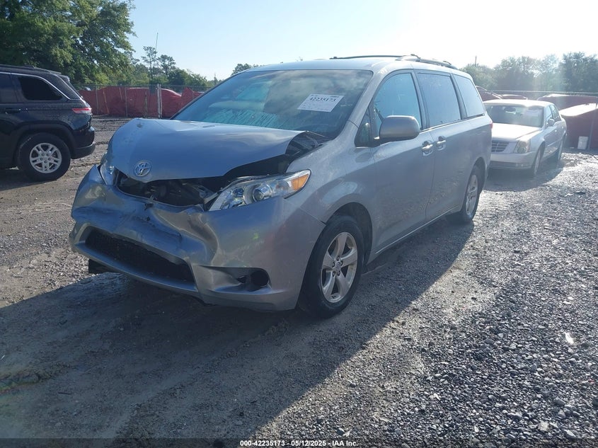 2014 TOYOTA SIENNA VIN: 5TDKK3DC6ES437191