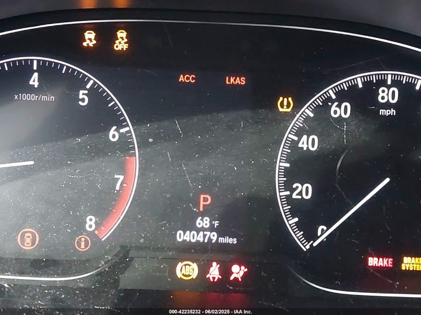 2020 Honda Accord Lx VIN: 1HGCV1F17LA111553 Lot: 42235232