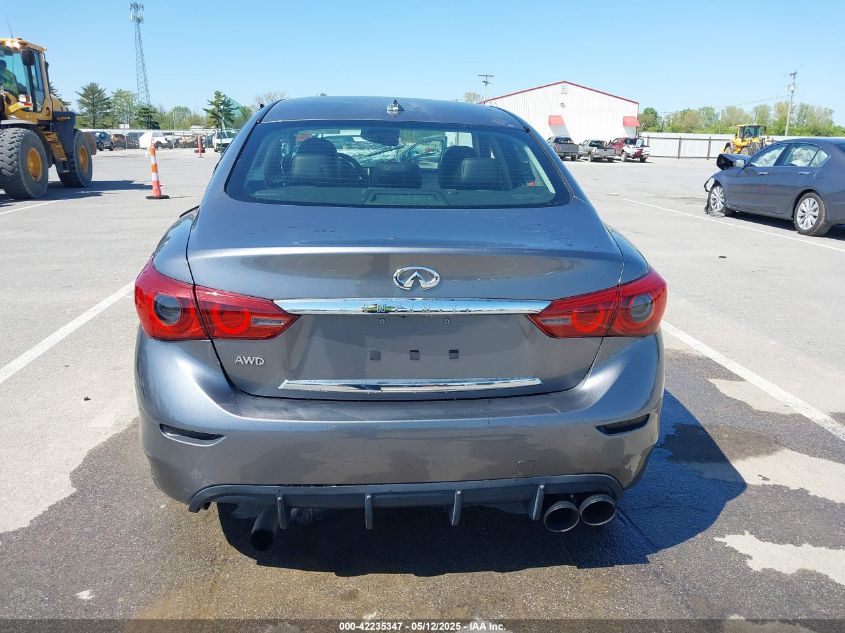2015 Infiniti Q50 Premium VIN: JN1BV7AR4FM420915 Lot: 42235347