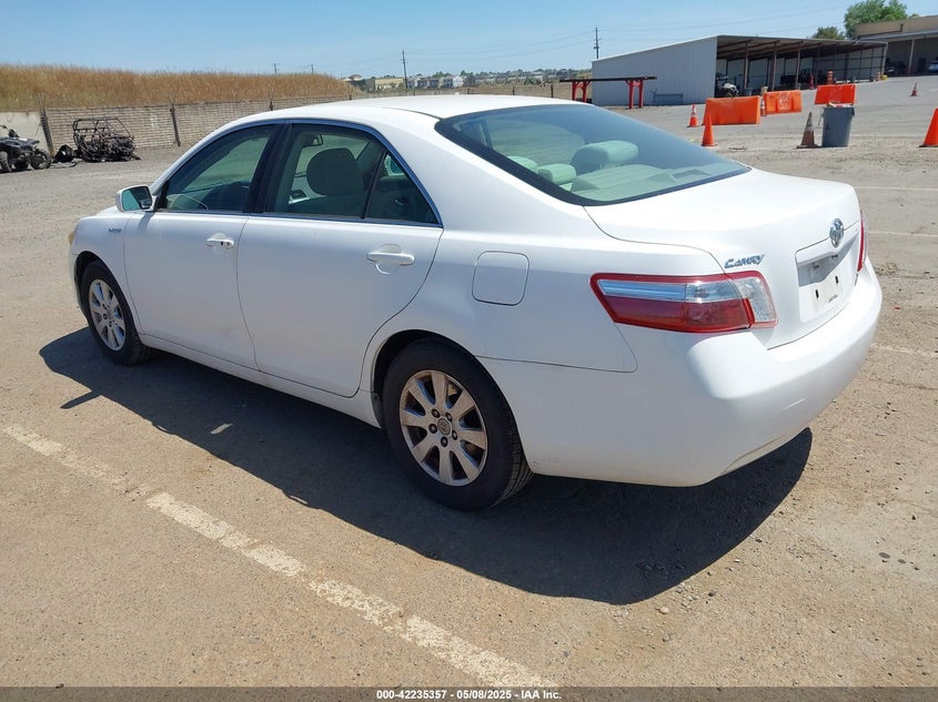 2007 TOYOTA CAMRY HYBRID VIN: JTNBB46K673001628