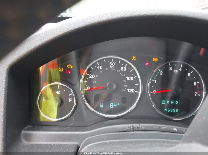 2012 JEEP LIBERTY VIN: 1C4PJMAK1CW114190