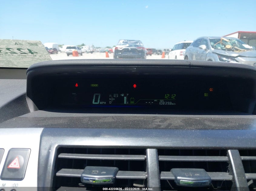 2012 TOYOTA PRIUS V VIN: JTDZN3EU1C3119894
