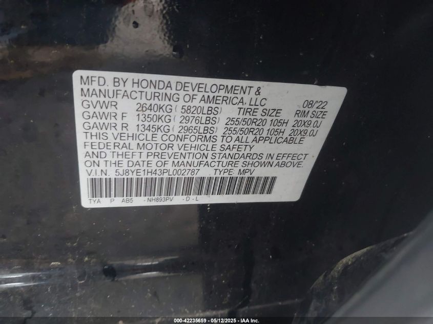 2023 Acura MDX - 5J8YE1H43PL002787
