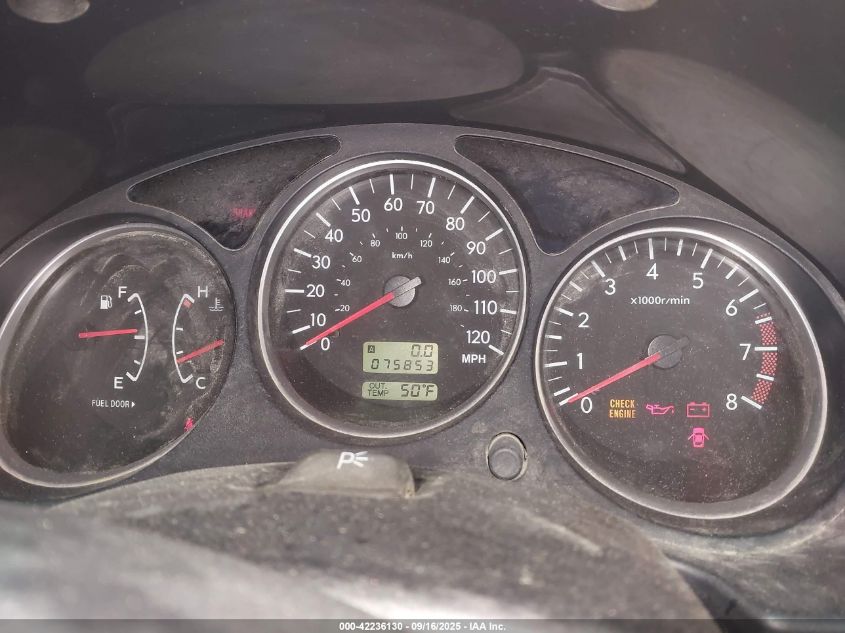 2006 Subaru Forester 2.5X VIN: JF1SG63606G714112 Lot: 42236130