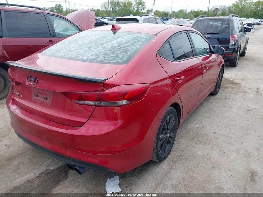 2017 HYUNDAI ELANTRA VIN: 5NPD84LF2HH166889