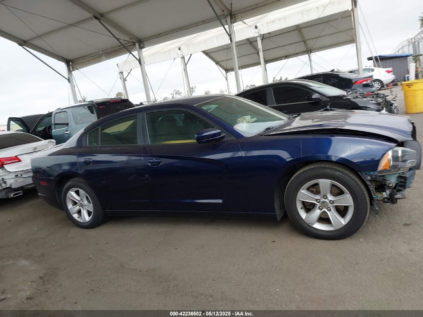 2014 Dodge Charger Sxt VIN: 2C3CDXHG6EH308048 Lot: 42236502