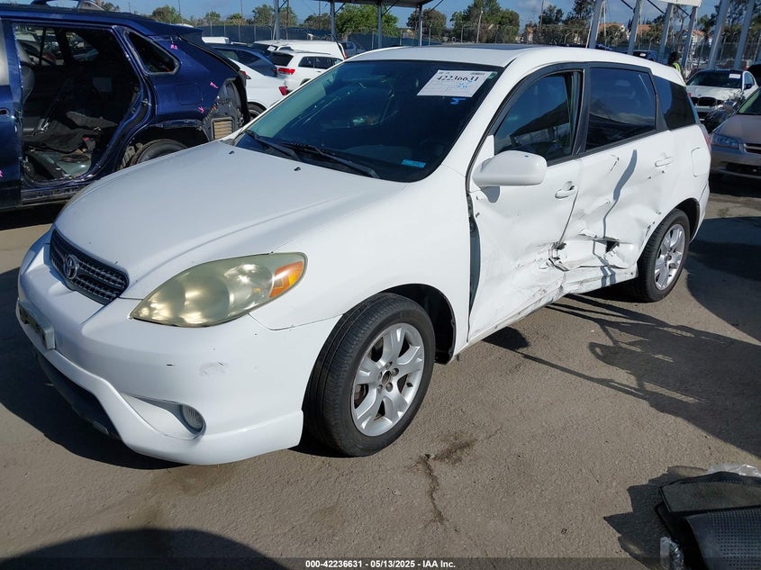 2006 TOYOTA MATRIX VIN: 2T1KR32E66C615448