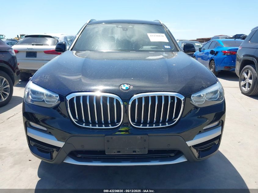 2019 BMW X3 Sdrive30I VIN: 5UXTR7C58KLF32070 Lot: 42236830