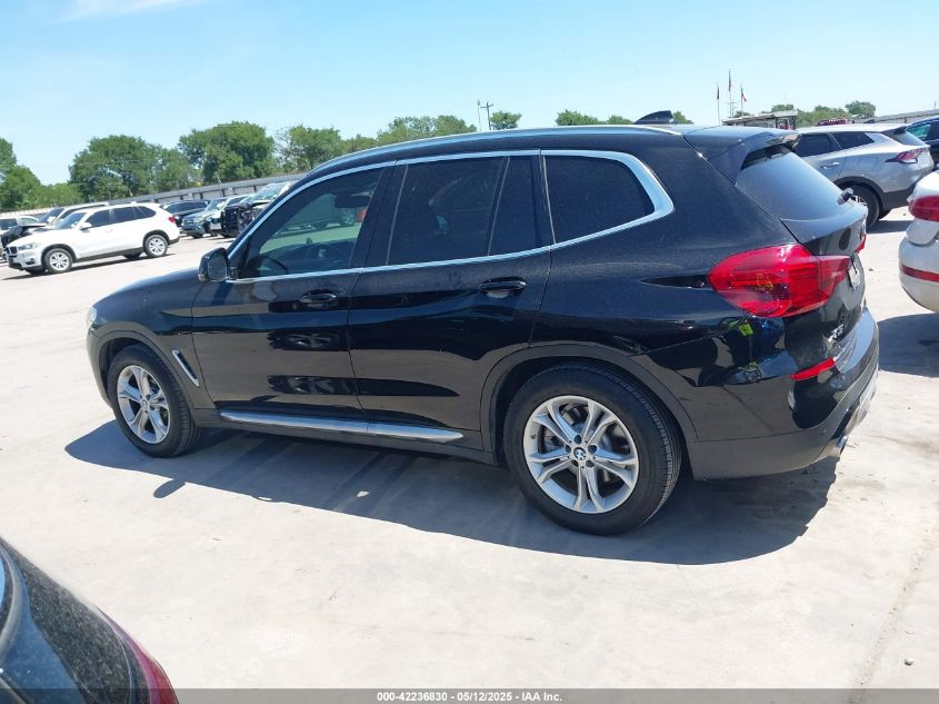 2019 BMW X3 Sdrive30I VIN: 5UXTR7C58KLF32070 Lot: 42236830