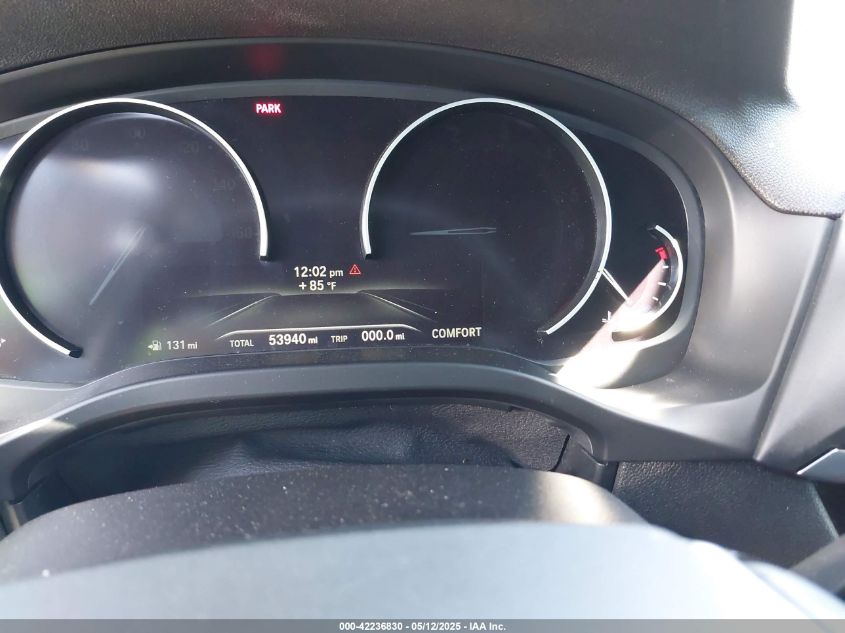 2019 BMW X3 Sdrive30I VIN: 5UXTR7C58KLF32070 Lot: 42236830