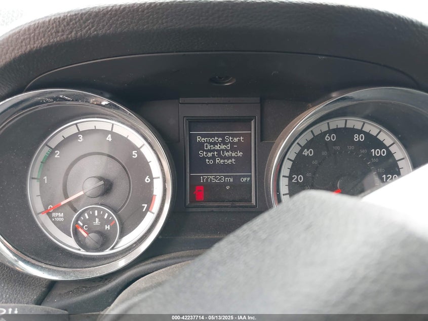 2013 DODGE DURANGO VIN: 1C4RDHDG1DC647447