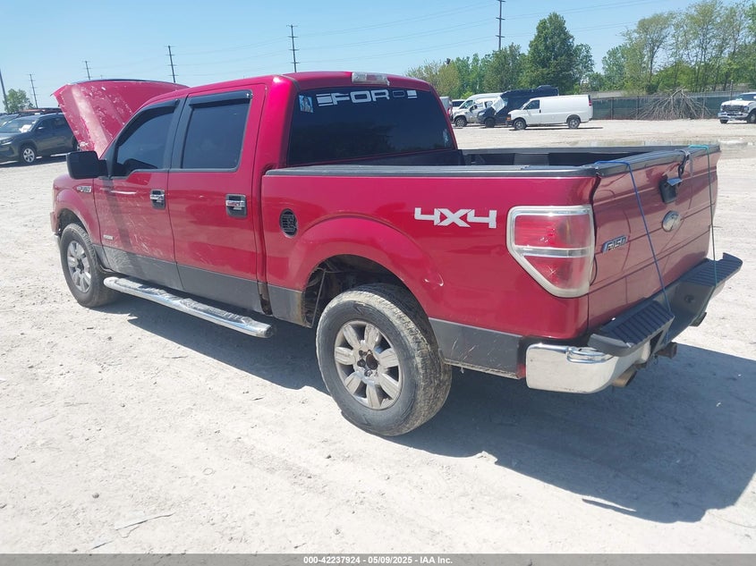 2011 FORD F-150 VIN: 1FTFW1ET9BFB00423