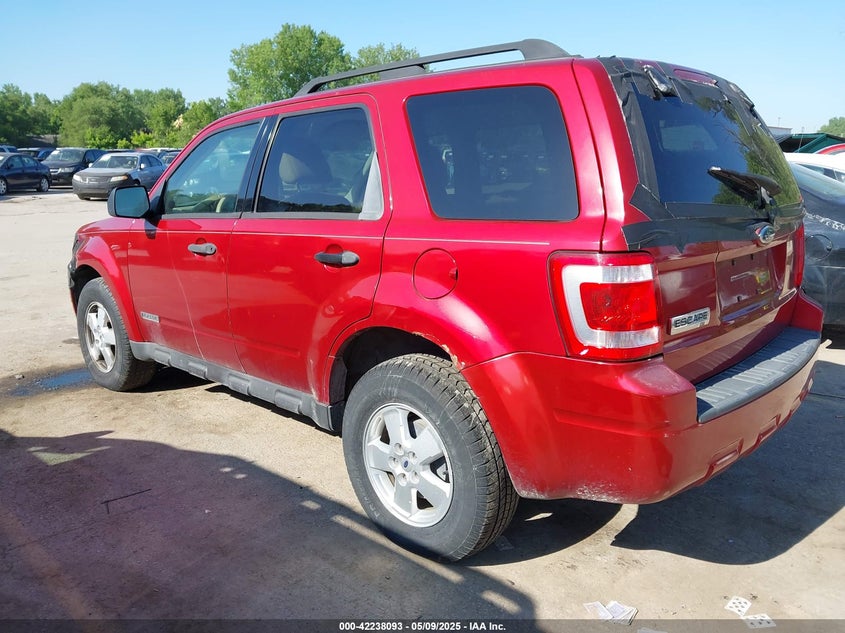 2008 FORD ESCAPE VIN: 1FMCU03Z78KC72844
