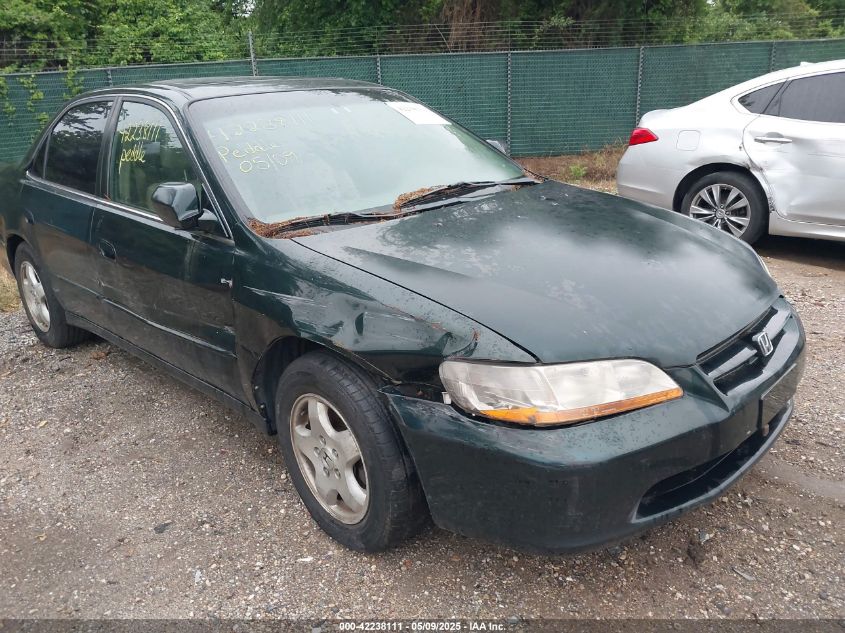 2000 Honda Accord 3.0 Ex VIN: 1HGCG165XYA030471 Lot: 42238111
