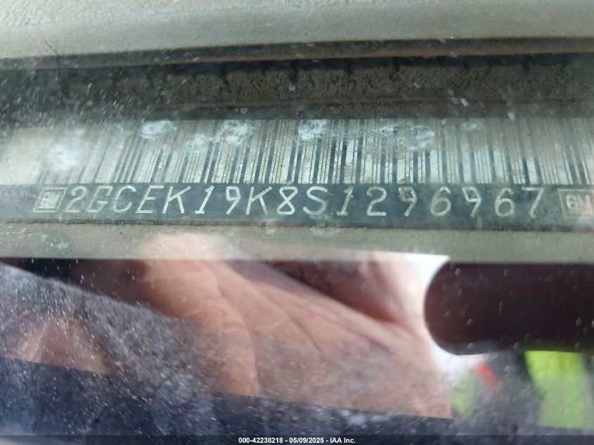 1995 Chevrolet Gmt-400 K1500 VIN: 2GCEK19K8S1296967 Lot: 42238218