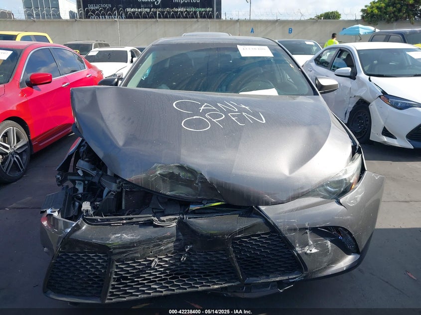 2016 TOYOTA CAMRY VIN: 4T1BF1FK6GU137383