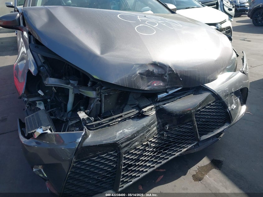 2016 TOYOTA CAMRY VIN: 4T1BF1FK6GU137383