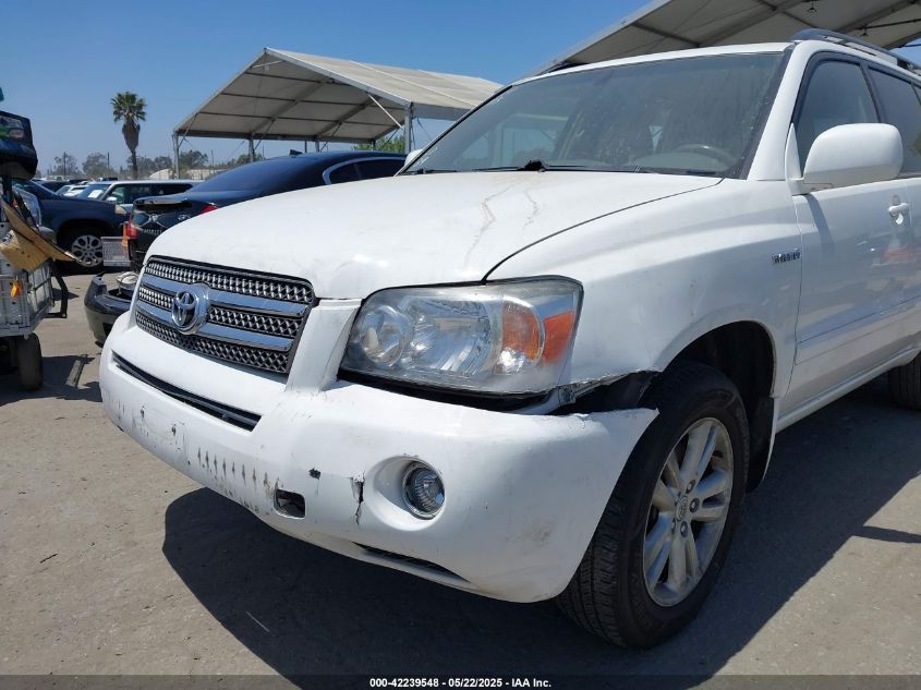 2006 Toyota Highlander V6 VIN: JTEDW21A06001558 Lot: 42239548