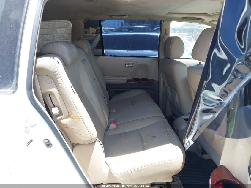 2006 Toyota Highlander V6 VIN: JTEDW21A06001558 Lot: 42239548