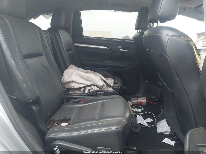 2015 Toyota Highlander Xle V6 VIN: 5TDJKRFH2FS16882 Lot: 42239568