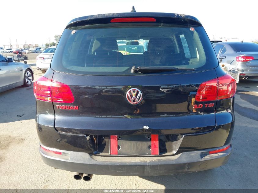 2013 Volkswagen Tiguan S/Se/Sel VIN: WVGAV7AX6DW53817 Lot: 42239580