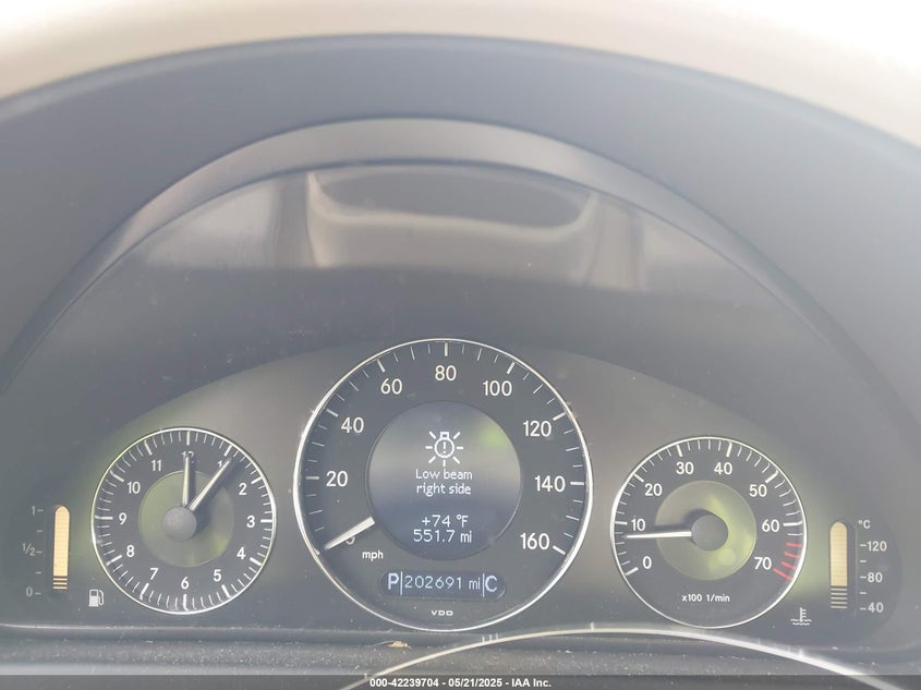 2007 MERCEDES-BENZ CLK VIN: WDBTJ56H27F211775